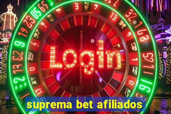 suprema bet afiliados